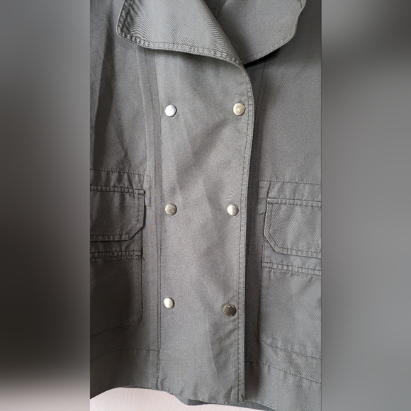 TOMMY HILFIGER Olive Green Khaki Utility Jacket, Size M, Lots of pocket room! - Picture 2 of 10